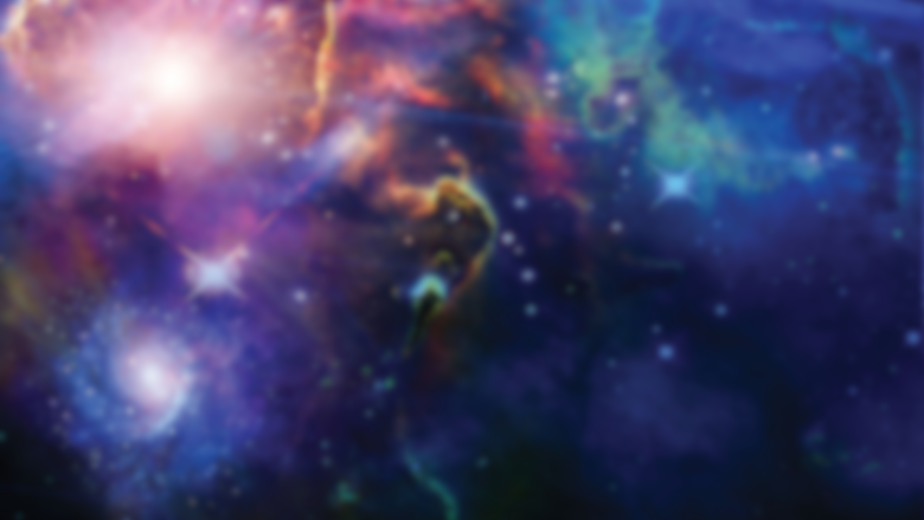 A purple nebula fills a deep-space navigation view.